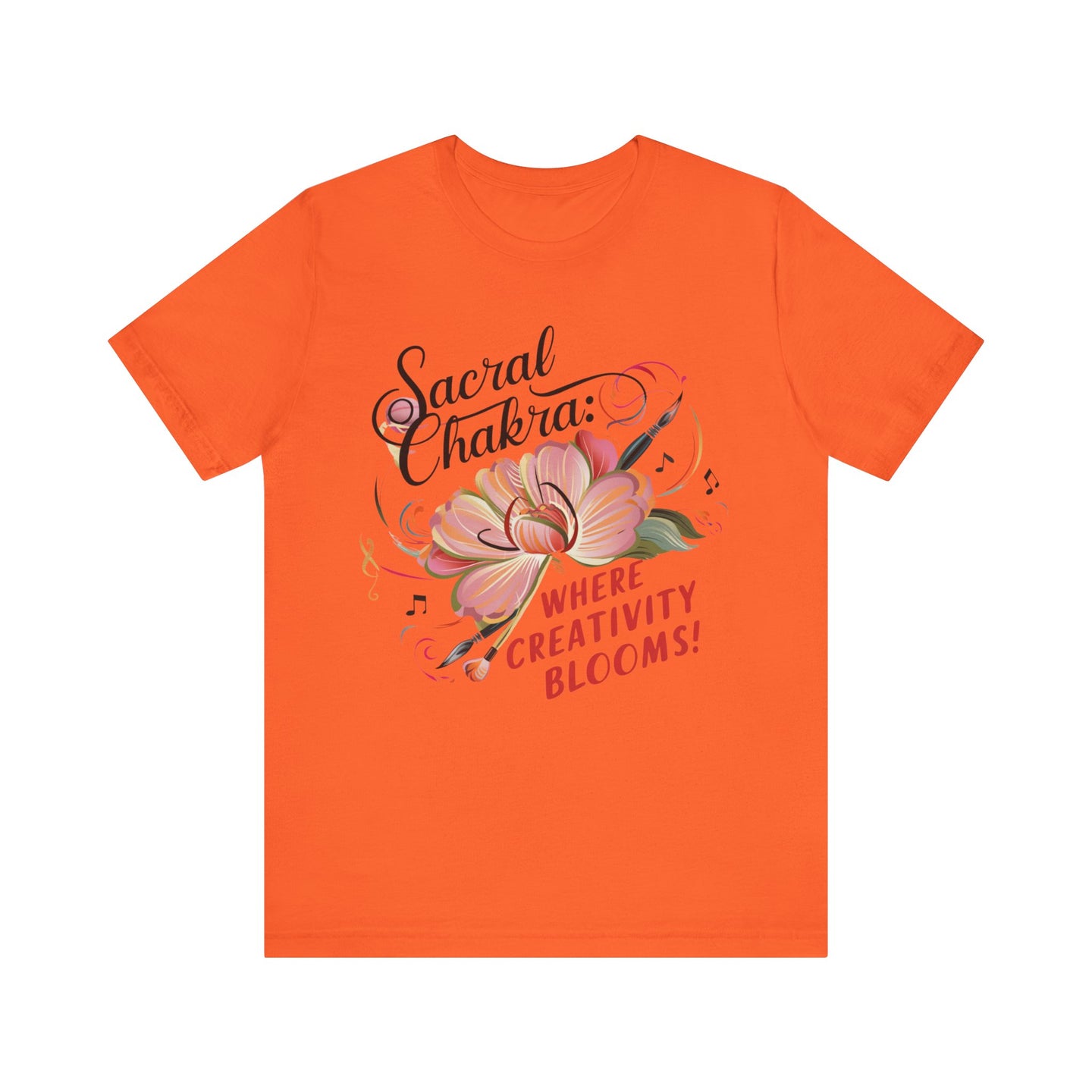 Sacral Chakra Blooming Flower Tee
